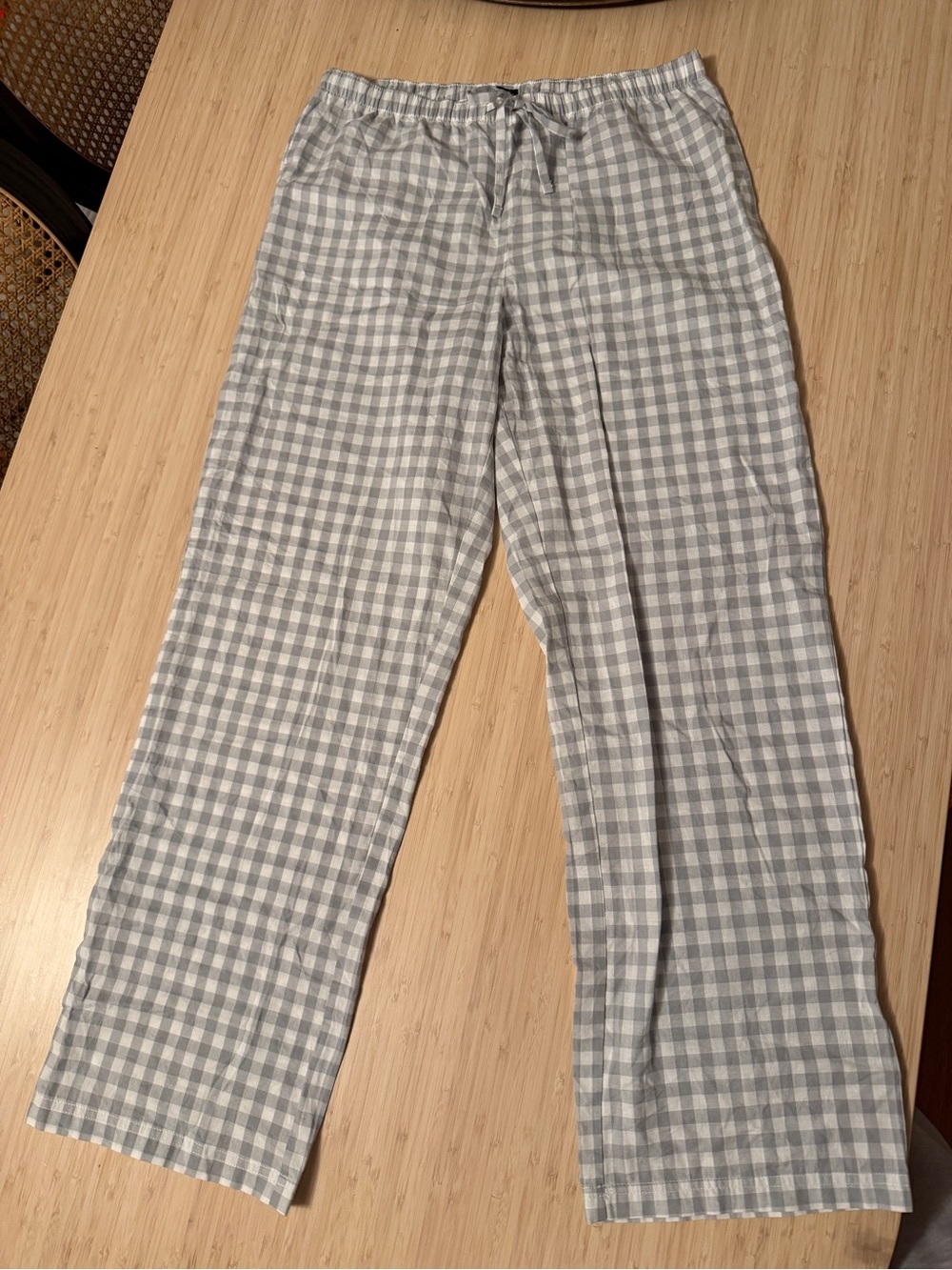 Women’s Gray Checkered pajama Pants - Classic Comfort